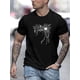 thumbnail image 1 of Camiseta informal de cuello redondo para hombre con estampado geométrico: algodón ligero y cómodo para verano, manga corta, esencial para el tiempo libre., 1 of 7
