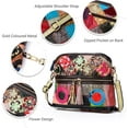 thumbnail image 4 of MZTYSGL Crossbody Bag Women Multicolor, Leather Handbag Colorful Purses (Multicolour5), 4 of 6