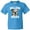Pacific Blue, variant on Dog Bulldog Squad Youth T-Shirt