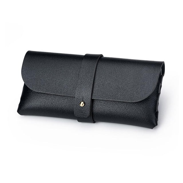 JUICEASE Multifunctional PU Leather Eyeglasses Case Sunglasses Soft Bag