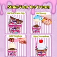 thumbnail image 3 of Carrito de helados de juguete Magic4U para niños con 48 piezas y accesorios, 3 of 7