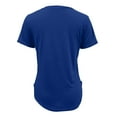 thumbnail image 6 of TODOZO Hot Sale!! Women's Tops V-Neck Short Sleeve Tshirts Tees Casual Summer Top Casual Fashion Basic Tees Curved Hem Tops Blue 4Xl, 6 of 6