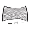 thumbnail image 1 of Red de carga Unique Bargains 31.49"x23.62" Bolsa de almacenamiento para automóviles de gran capacidad organizador de malla para autocaravanas camiones malla altamente elástica negra 1 juego, 1 of 6