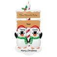 thumbnail image 2 of Maxora Personalized Gift Customized Christmas Ornament Gift North Pole Penguin Family 2 Free Customize, 2 of 9