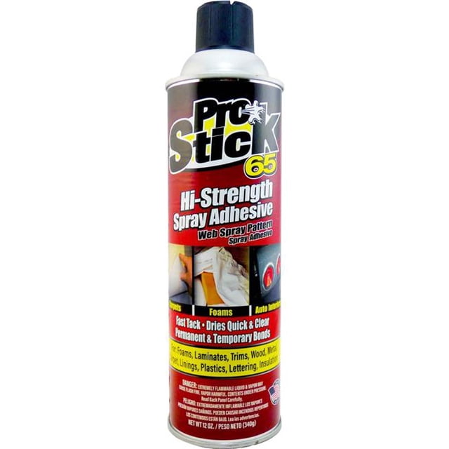 Max Professional WEB12-5611 12 oz Pro Stick 65 High Strength Spray Adhesive - Small