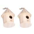 thumbnail image 2 of Birdwatch House, Casa De Pájaros De Madera Segura Fuerte Y Duradera, Elegante Y Delicada Para Jardines Al Aire Libre, Pájaros, Interiores Para La Familia ANGGREK Otros, 2 of 8