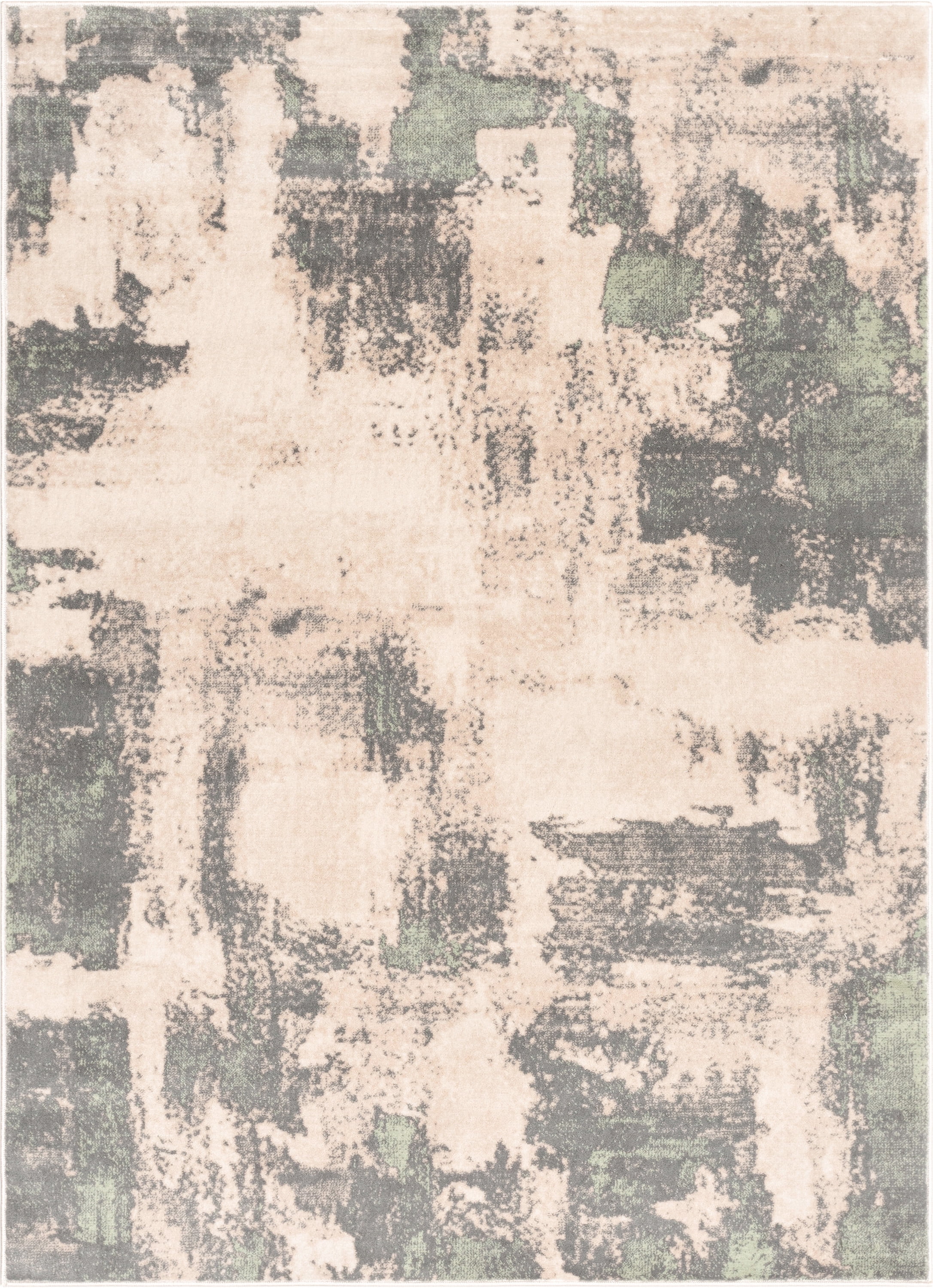 Well Woven Barclay Kalia Modern Geometric Grey Green 5'3" x 7'3" Area Rug