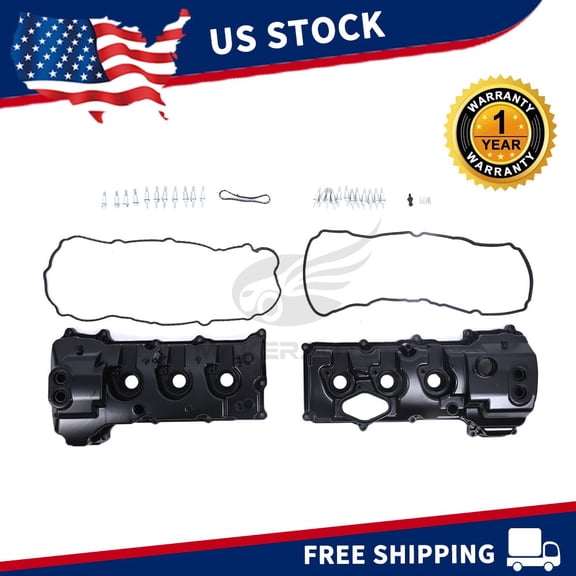 Aluminum L R Valve Covers for 2013-2023 Ford Expedition F-150 Transit Navigator 3.5L