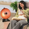 Presto HeatDish Plus Parabolic Heater 120v AC, 1000 Watts