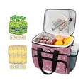 thumbnail image 4 of Cooler bag Pink Rose Floral Background 15L Insulated Lunch Bag Large Cooler Suitable for camping and picnics, 4 of 7