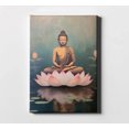 thumbnail image 4 of Cuadro Buda Pintura Moderno Decorativo En Lienzo Canvas Algodón No Sintetico Tipo Oleo, 4 of 4