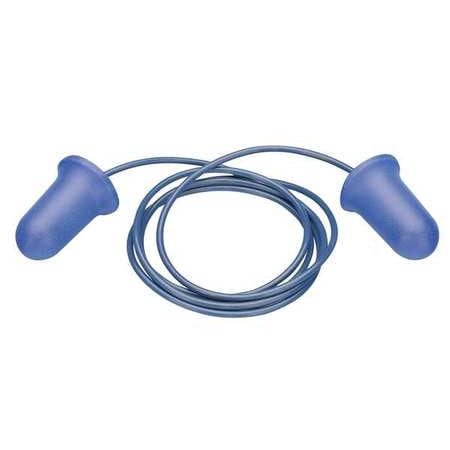 ELVEX Ear Plugs,Disposable,32dB,Blue,PK100 EP-253