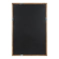 thumbnail image 5 of Kate and Laurel Hogan Wood Framed Wall Mirror, Rustic Brown 20x30, 5 of 9
