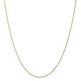 thumbnail image 1 of 14K Yellow Gold chain Spiga (Wheat) Pendant 18 in 1 mm, 1 of 5