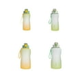 thumbnail image 2 of Toystoory Taza de bebida de paja de gran capacidad para el hogar, oficina, trabajo, botella de agua de té, portátil, para exteriores, gimnasio, Teteras Amarillo 3860ml, 2 of 6