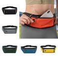 thumbnail image 5 of Durable Outdoor Riding Fitness with Reflective Tape Running Belt Nylon Men Women Fanny Pack Running Waist Bag Phone Sport Belt Marathon Jogging Bag ORANGE, 5 of 8