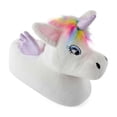 thumbnail image 2 of Childrens Unicorn Plush Slippers with Rainbow Hair | Gift for Her, 2 of 2