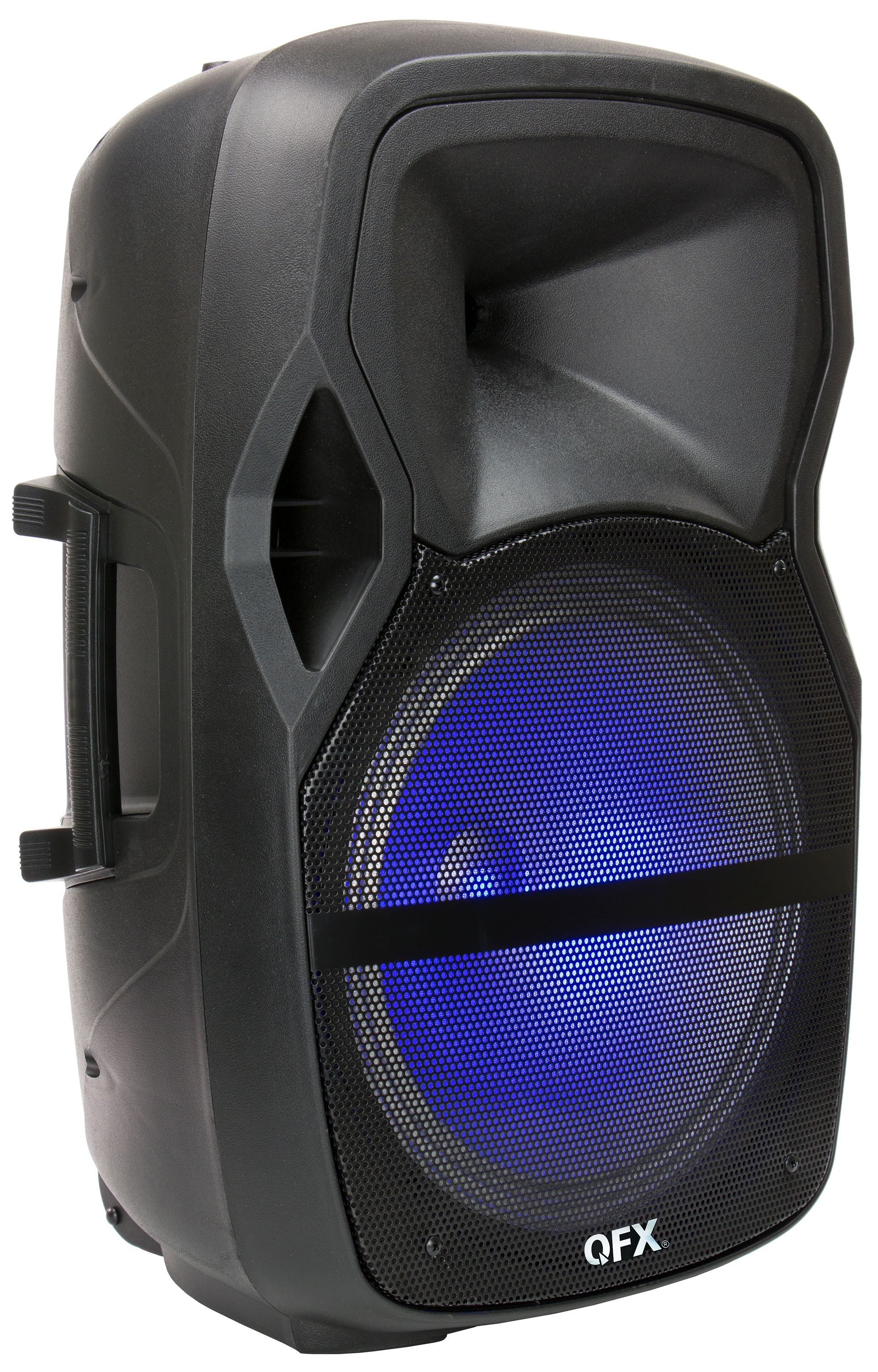 QFX PBX-61155 15" 4600W Portable Bluetooth Speaker (Bonus Stand Included) - image 4 of 7