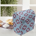 thumbnail image 3 of Coastal Stand Mixer Cover, Pattern with Floating in Ocean Swimming Urgency SOS Protection, Kitchen Appliance Organizer Bag Cover with Pockets, 5 Quarts, Pale Blue Pink White, by Ambesonne, 3 of 4