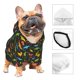 thumbnail image 3 of Fotbe Cartoon Dino Sudadera con Estampado para Perros Pequeños – Suéter con Capucha para Mascotas, Tela Suave de Forro Polar con Bolsillo-X-Small, 3 of 7