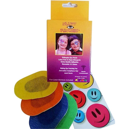 Krafty Eye Patches, multicolor, 20ct