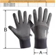 thumbnail image 4 of Guantes Para Climas Fríos, Mxgiy-001, 1 Par, M, Gris Claro,, 4 of 5