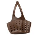 thumbnail image 1 of Cesta colgante para fregadero de cocina, botón ajustable portátil de PVC para grifo, almacenamiento de baño, rejillas de drenaje, organizador de espon Café Baoblaze Rejilla de drenaje de cocina, 1 of 8