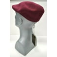 thumbnail image 3 of Mens Bruno Capelo Burgundy Ivy Cap 100% Wool Hat ML-417, 3 of 4