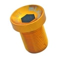 thumbnail image 4 of Perno de brazo de manivela de bicicleta M15 Herramientas de reparación de pernos de bielas de bicicleta Fijación hueca fácil Oro, 4 of 9