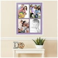 thumbnail image 2 of ArtToFrames Collage Photo Picture Frame with 4 - 11x14" Openings, Framed in White with Lavender Mist and Black Mats (CDM-3966-588), 2 of 8
