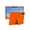 Orange, variant on Silicone Case for Digiland S10 10.1 inch, Soft Flexible Shockproof Protective Tablet Cover, Anti-Scratch & Lightweight Slim Design-Rosered