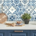 thumbnail image 3 of Mediterranean Tile Peel and Stick Wallpaper, 3 of 24