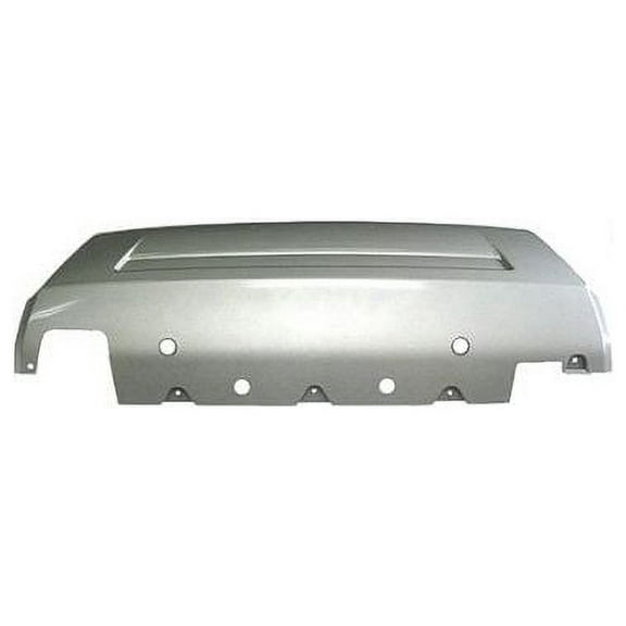 Front Bumper Protector Impact Strip - Primed Silver - Compatible with 2009 - 2012 Nissan Xterra 2010 2011