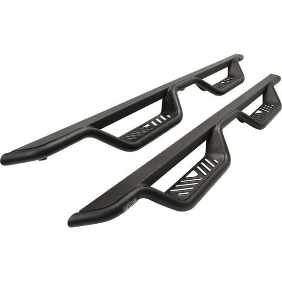 Westin 20-11685 Outlaw Drop Nerf Step Bars fits 1999-2013 Chevrolet Silverado/Sierra 1500 Ext Cab; 2001-2019 2500/3500 Extended/Double Cab