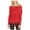 Red, variant on Tommy Hilfiger Womens Solid Pullover Sweater, Red, Large