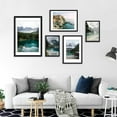 thumbnail image 6 of 24x36 Poster Frame Set of 2 with Plexiglass, Black Frames Display Picture 20x30 with Mat or 24 x 36 Without Mat, Photo Frames for Gallery Wall Mounting Horizontal and Vertical, 6 of 8