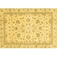 thumbnail image 1 of Ahgly Company Indoor Rectangle Abstract Brown Modern Area Rugs, 7' x 9', 1 of 4