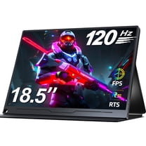 NEWSOUL 18.5" Portable Gaming monitor W/ HDMI USB-C, 120HZ FHD 1080P IPS HDR Eye Care