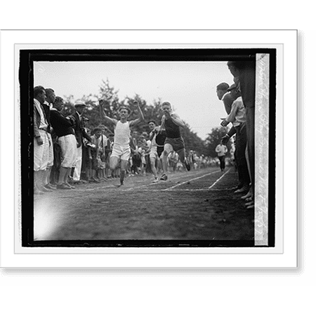 Historic Print, Plaza play grounds meet, 8/25/27 - 2, 16" x 20"