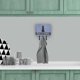 thumbnail image 4 of ""Caroline'S Treasures Gancho De Pared De Bienvenida Con Terrier Ruso Negro, Triple Multicolor"", 4 of 4