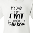 thumbnail image 4 of Inktastic My Dad is an EMT and a Hero Youth T-Shirt, 4 of 5