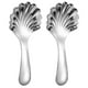 thumbnail image 1 of Cucharas de acero inoxidable, cucharas de postre, cucharas de té de Metal, cucharas de café, 2 uds., 1 of 5