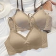 thumbnail image 6 of Byworldtasic Wireless Bras for Women Comfortable Push Up Seamless Bralettes Full Coverage Everyday Support Bras, 6 of 7
