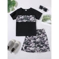 thumbnail image 2 of Set de ropa WMHNEI para niños pequeños, camuflaje de 5 a 6 años, 2 of 7