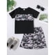 thumbnail image 2 of Set de ropa WMHNEI para niños pequeños, camuflaje de 5 a 6 años, 2 of 7