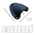thumbnail image 6 of NIBOLOG Nylon Boat Clamshell UV Resistant Multipurpose Anti-deformation Cable Vent Cover for Boat, 6 of 8