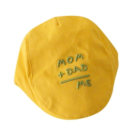 

Newborn Hats for Boys Girls Baby Hat Embroidered English Letters Children s Berets