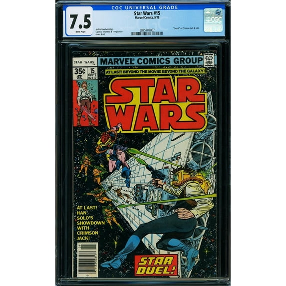 Star Wars #15 - CGC 7.5 Comic Book