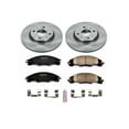 thumbnail image 3 of Power Stop Front Stock Replacement Brake Pad and Rotor Kit KOE4726, 3 of 8