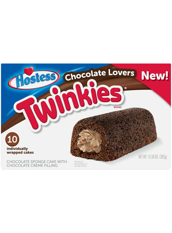 Hostess Chocolate Lovers Twinkie 13.58oz 10ct
